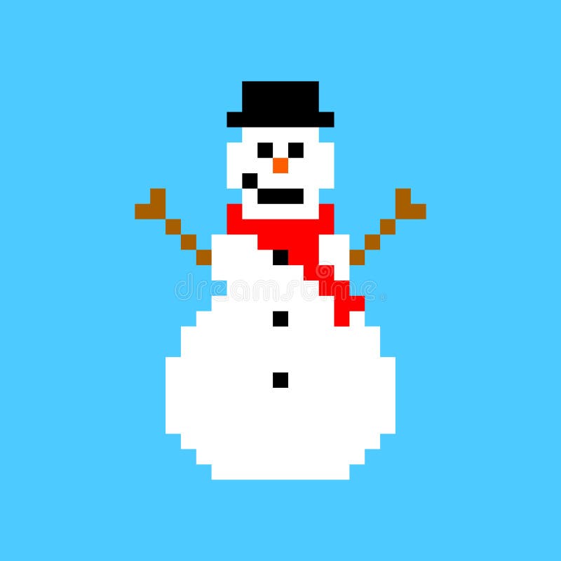 https://thumbs.dreamstime.com/b/snowman-de-p%C3%ADxeles-alegres-personaje-invierno-navide%C3%B1o-con-sombrero-punta-y-bufanda-roja-felicitaciones-juego-por-el-a%C3%B1o-nuevo-233556805.jpg