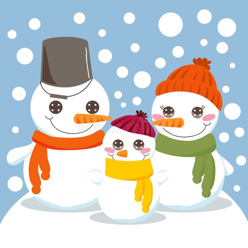 Snowman Family