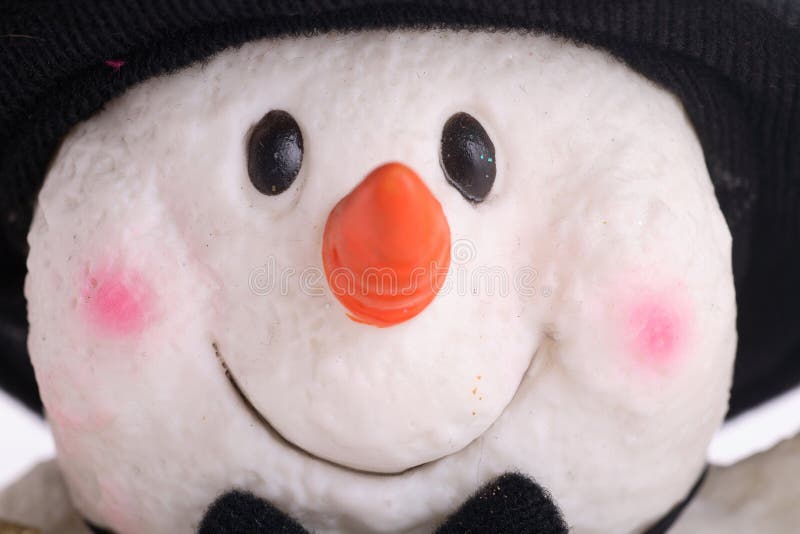 Snowman happy face