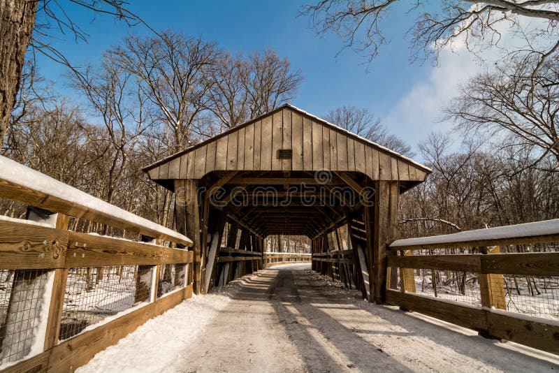 Snowy Covered Bridge Trail
