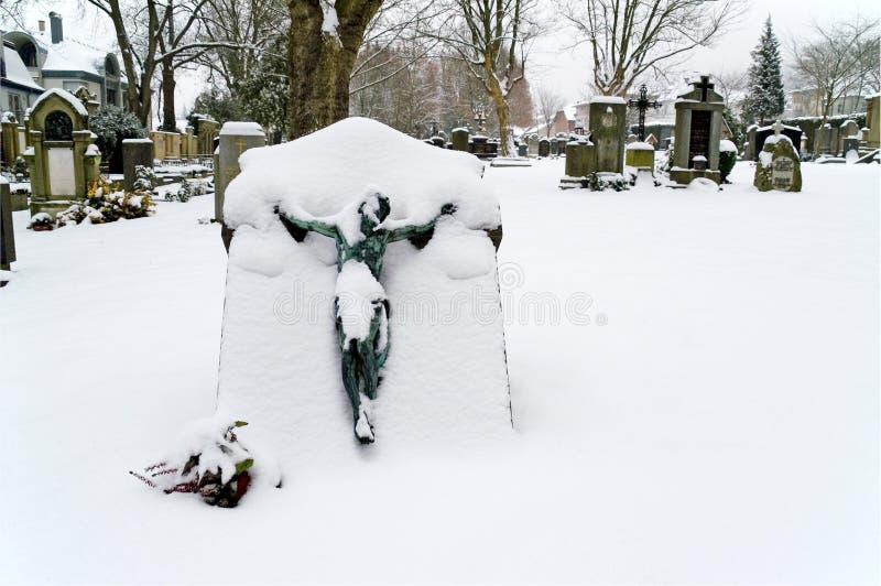 Snowy Grave