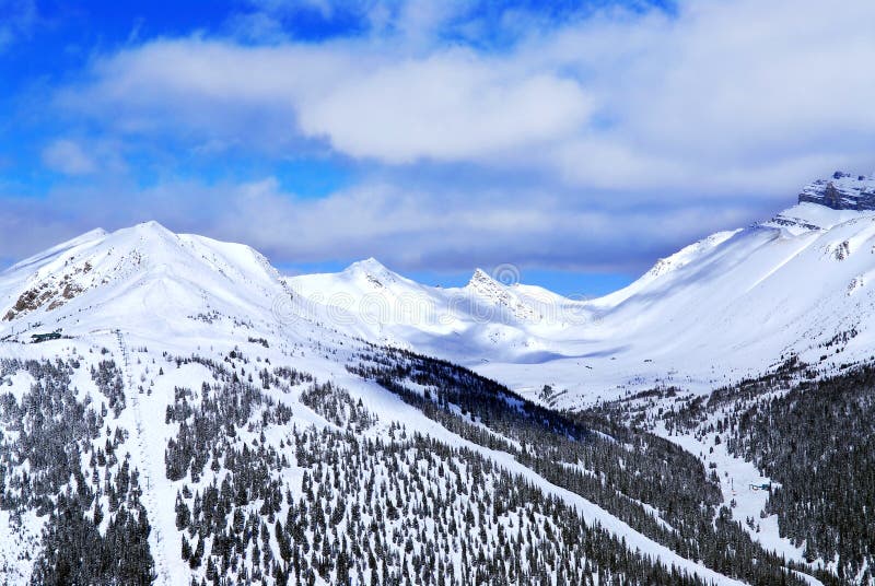 Snowy mountains