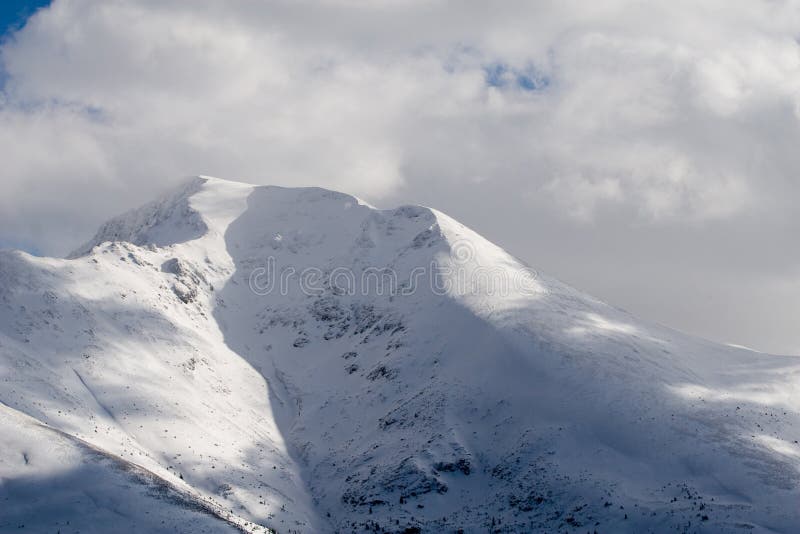 Snowy peak