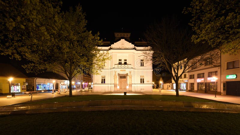 The SNP Square in Martin, Turiec Region, Slovakia