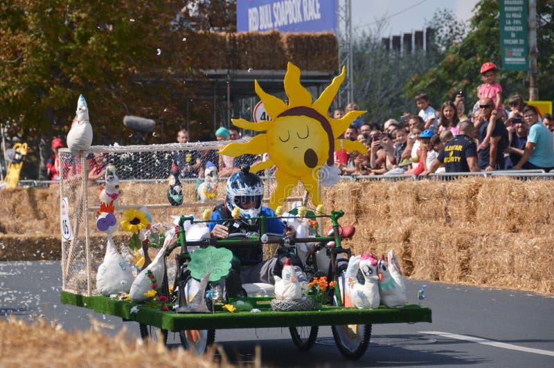 Soap Box Race romania stock images