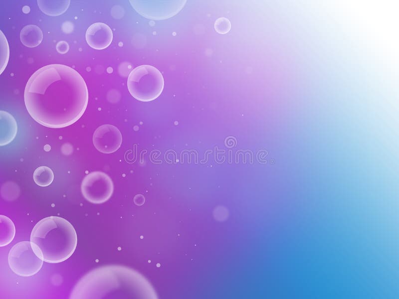 Soap bubbles background