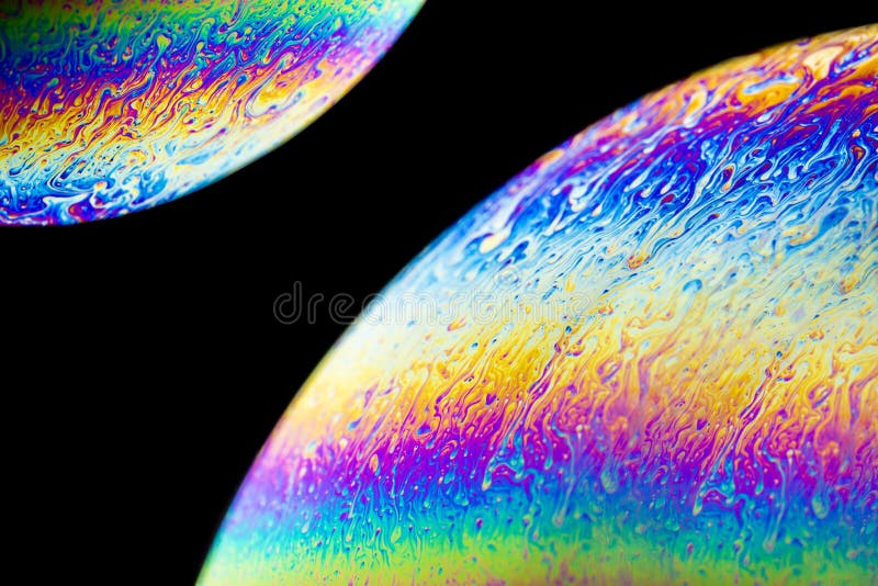 Soap bubbles, similar to planets, close-up. Soap snowflake stock images, royalty-free photos and pictures