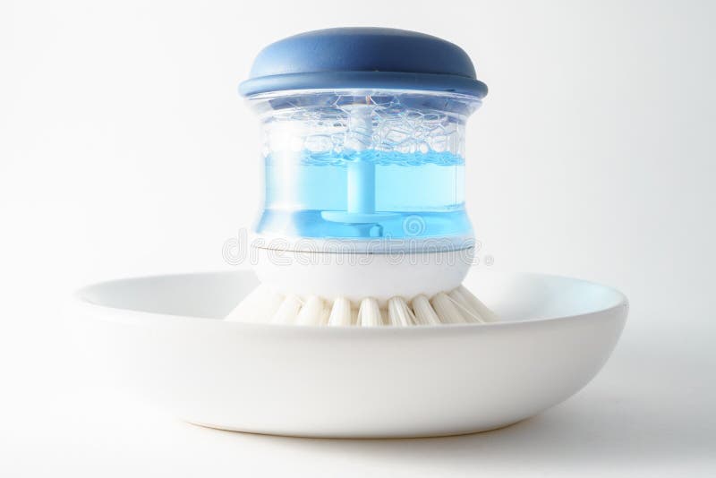 Soap dispensing brush stock photo. Image of kitchen 260120462