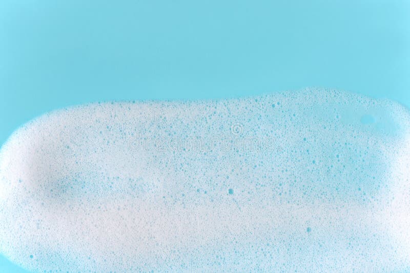 Soap foam bubbles on blue background macro close up. royalty free stock image Soap foam bubbles on blue background macro close up. royalty free stock image