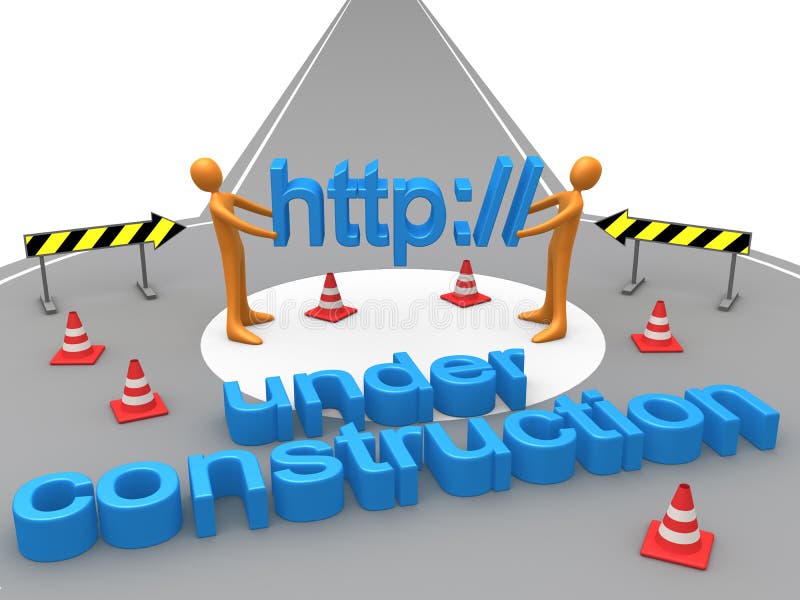 Metaphor for under construction websites. Metaphor for under construction websites.