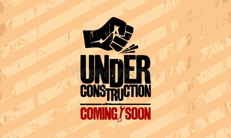 Under construction design wide template. Under construction design wide template.