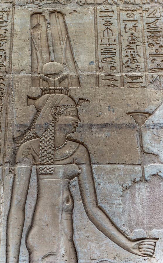Sobek tempel i Kom Ombo, Egypten royaltyfri foto Sobek tempel i Kom Ombo, Egypten royaltyfri foto