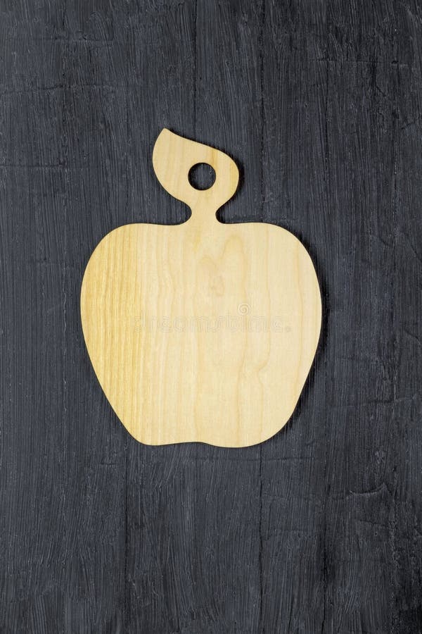 ECOSALL Tabla de cortar de madera maciza en forma de manzana con mango para  frutas y verduras – Pequeña tabla de pan de madera, plato para servir