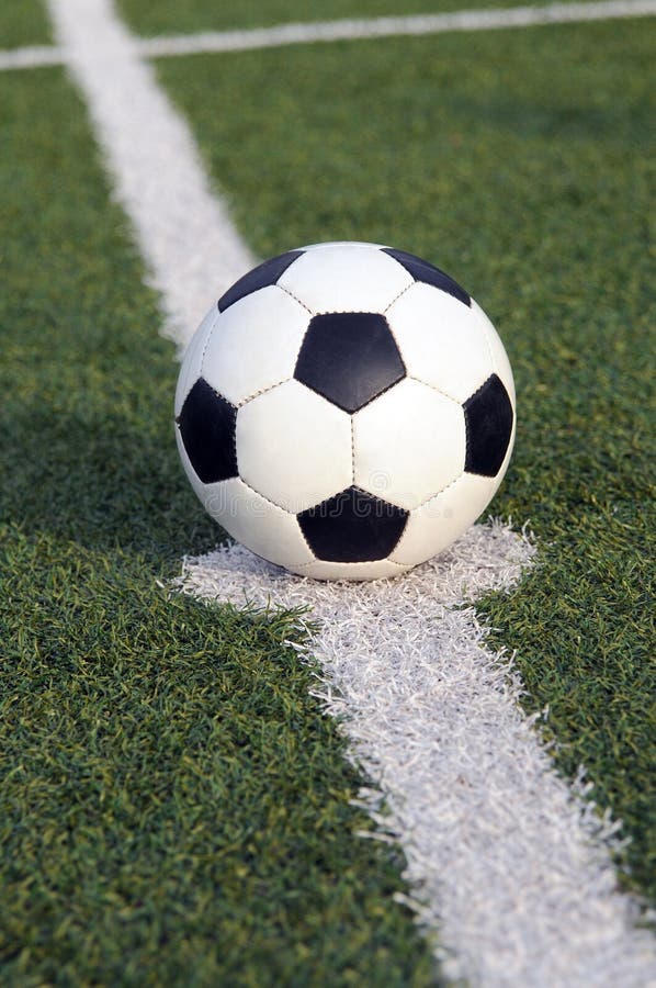 Soccer ball stock photography