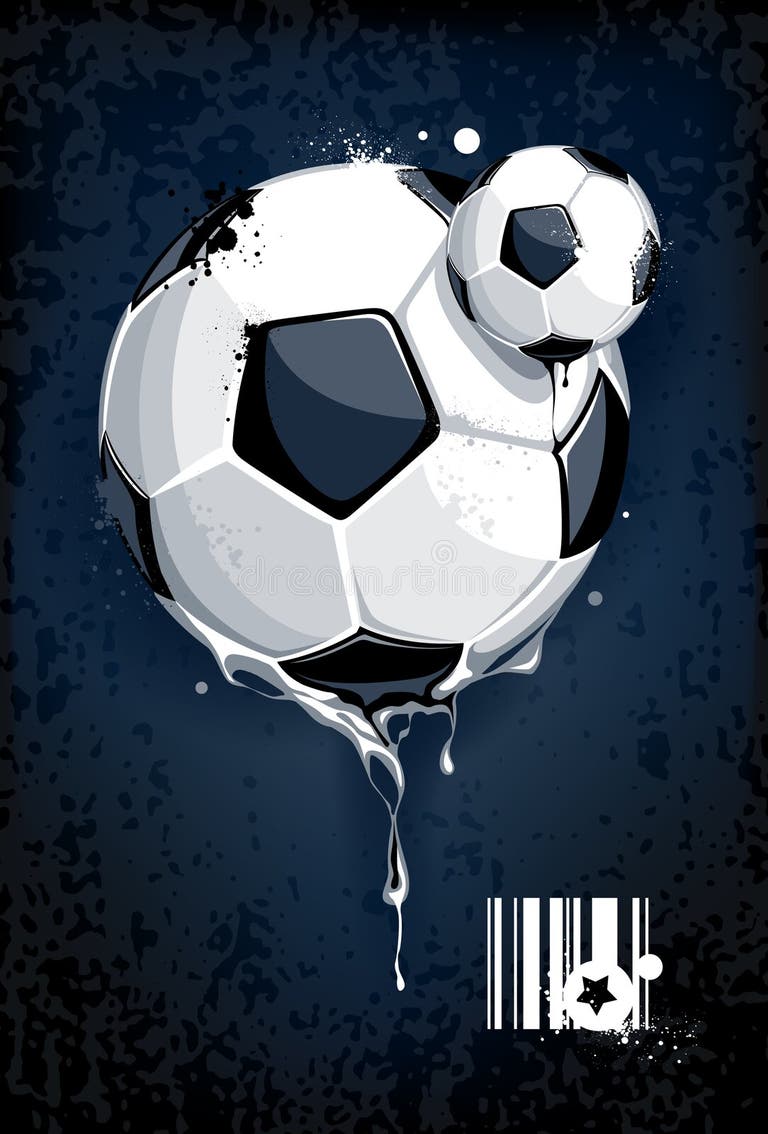 Graffiti Soccer Ball Stock Illustrations 711 Graffiti Soccer Ball