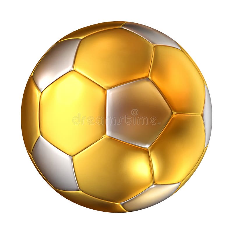 Silver soccer ball stock illustration. Illustration of ball - 37703285
