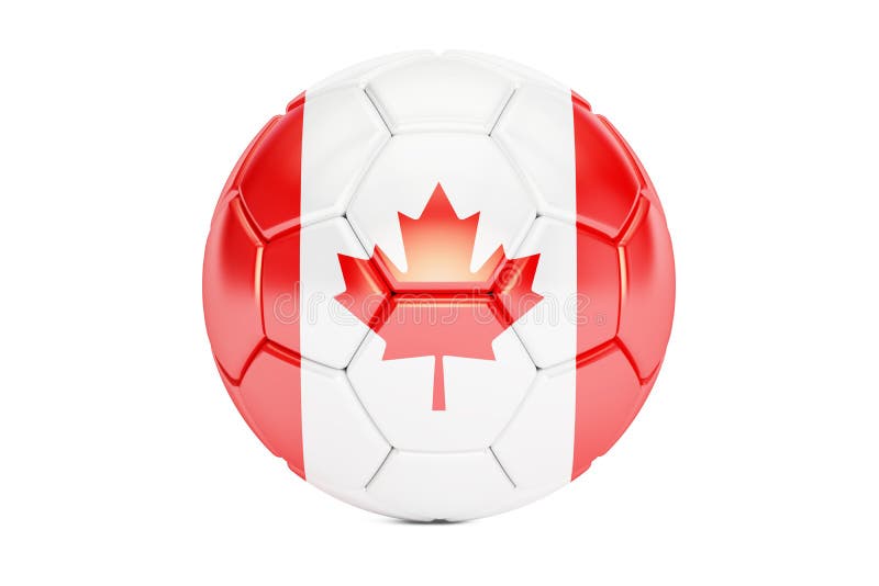 Soccer Ball Canada Flag Stock Illustrations 310 Soccer Ball Canada