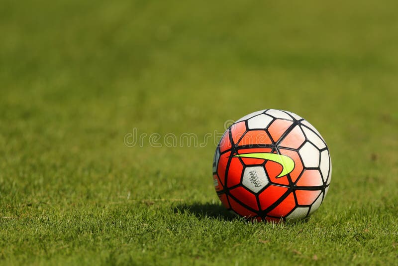 green nike soccer ball