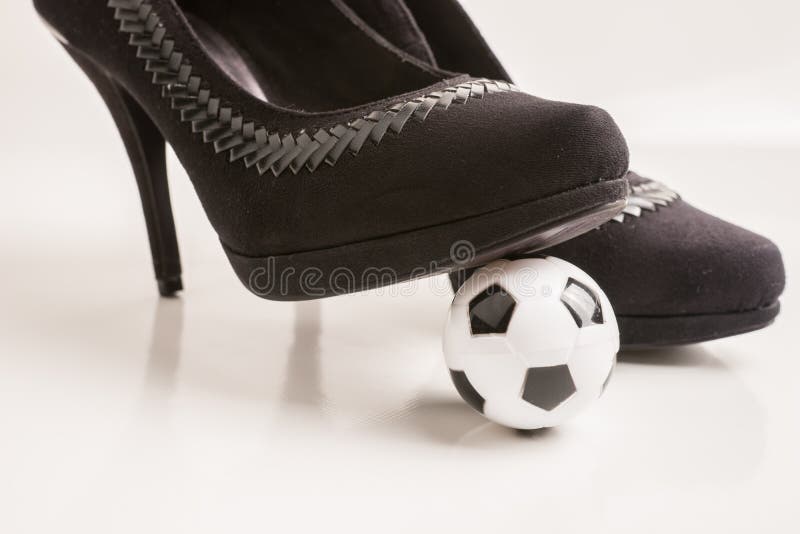 High heel football hi-res stock photography and images - Alamy