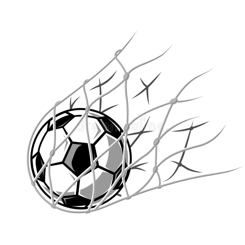 Soccer Ball Net Background Stock Illustrations 3,394 Soccer Ball Net