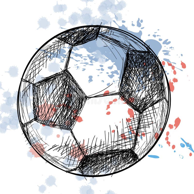 How to Draw Soccer Ball printable step by step drawing sheet   DrawingTutorials101com