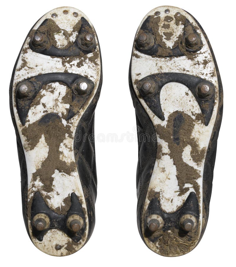 Dirty Football or Soccer Boots Stock Image Image of covering