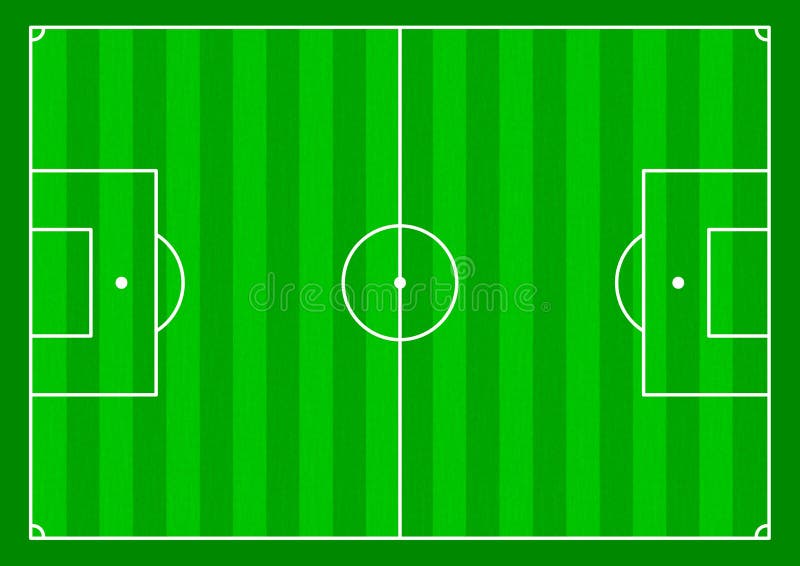 Football Pitch stock illustration. Illustration of grass - 14257041