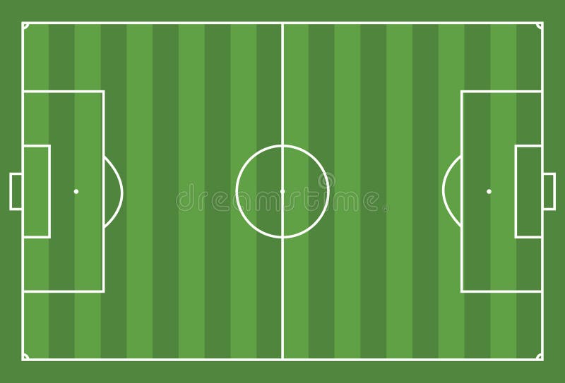 Soccer Field stock illustration. Illustration of striped 31451898