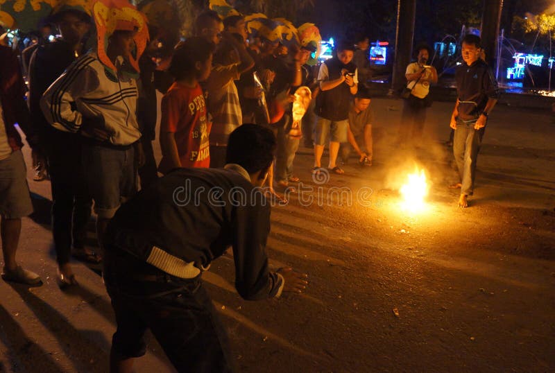 Soccer fire editorial photography. Image of playing, night 41509437