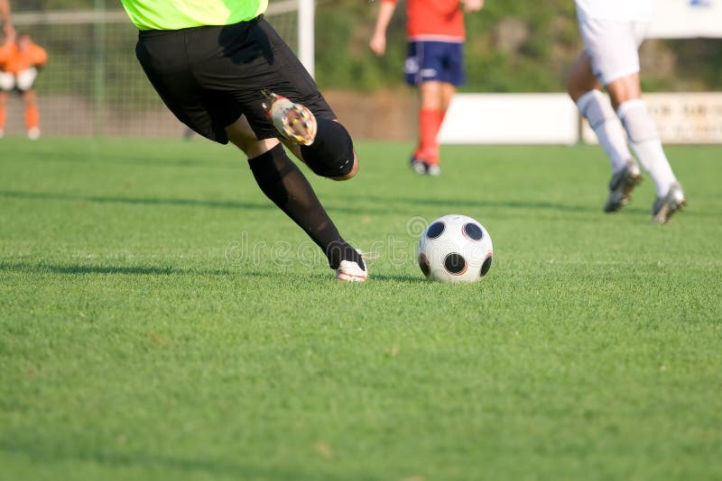 Soccer or Football Goalkeeper Stock Image Image of competition, foul