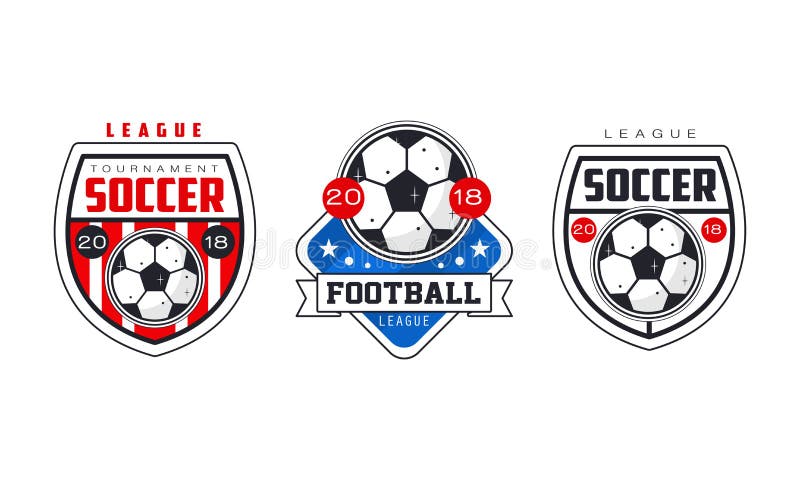 Premium Vector  Soccer championship logo club competition