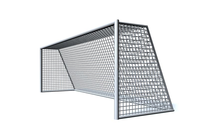 Soccer goal stock illustration. Illustration of soccer 14658037