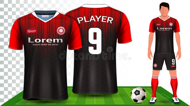 Download Soccer Jersey And Football Kit Presentation Mockup ...