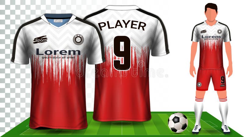 Download Soccer Jersey And Football Kit Presentation Mockup ...