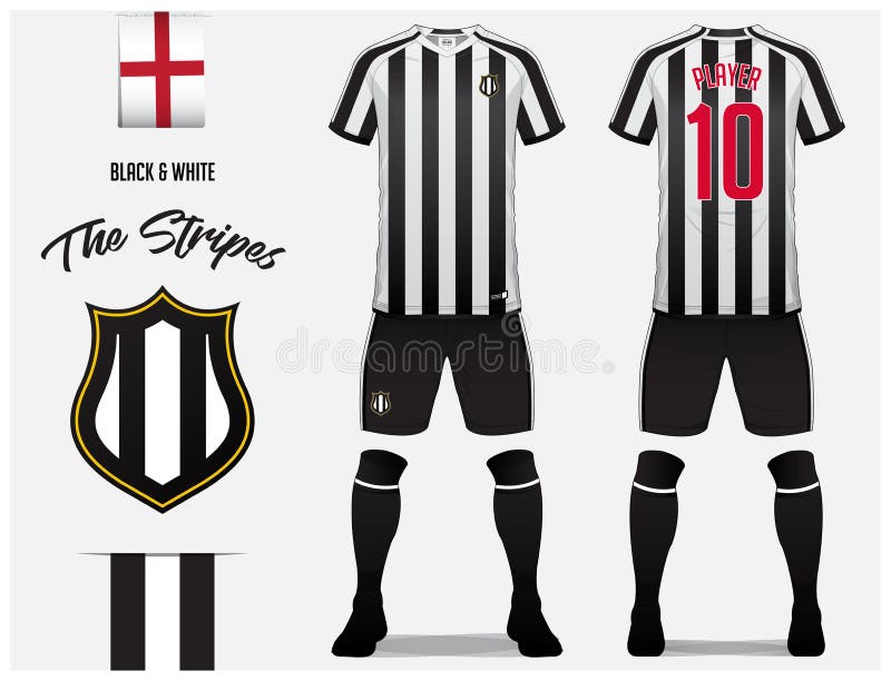 black and white jersey football