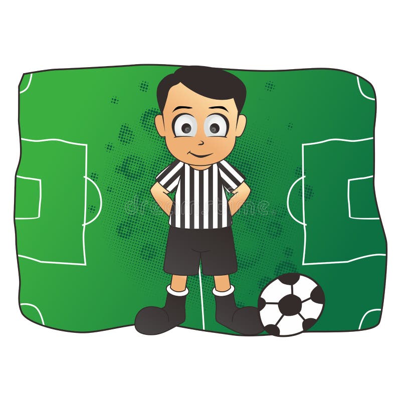 Soccer Team Set White Cartoon Stock Vector - Illustration of goal ...