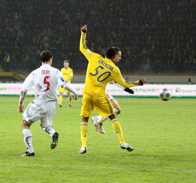 Soccer match editorial stock image. Image of attack, competition 12091489