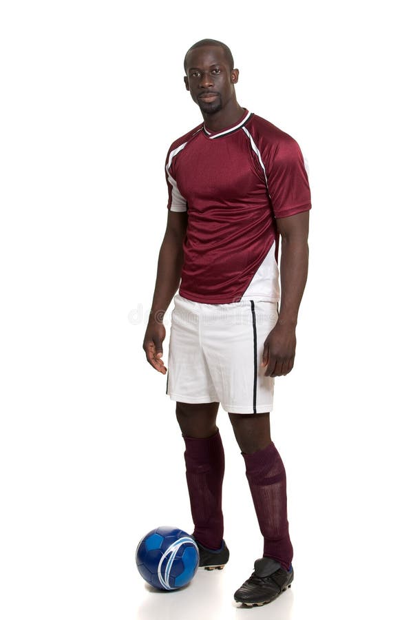Soccer Player stock image. Image of black, sport, african - 17370445
