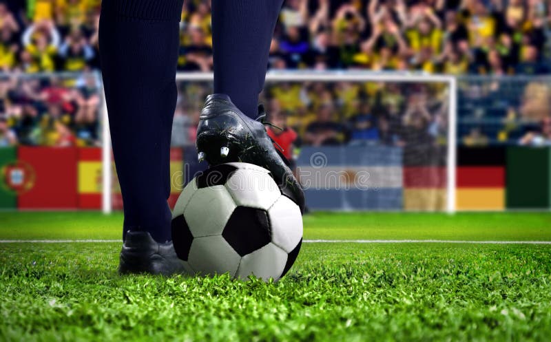 4 458 Soccer Penalty Kick Photos Free Royalty Free Stock Photos From Dreamstime