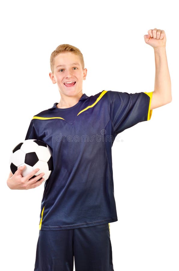 Soccer player stock photo. Image of smile, professional - 38916086