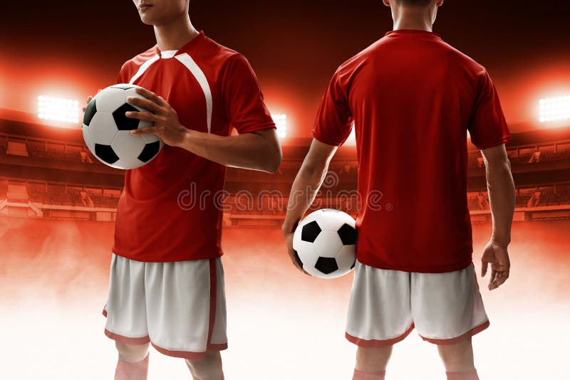 Soccer Player Uniforms in Stadium Stock Image Image of competition