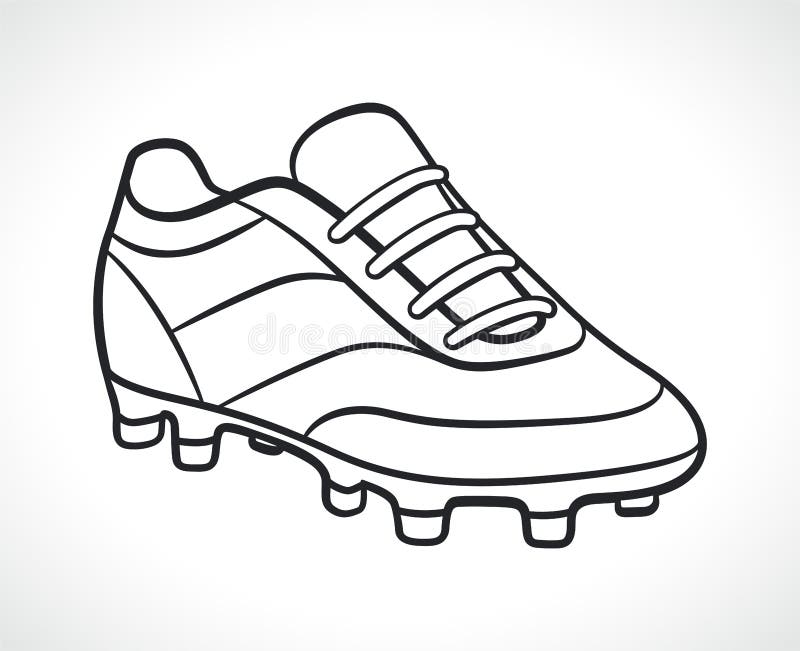 Nike Soccer Cleats Coloring Pages