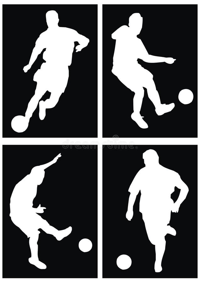 Soccer silhouette