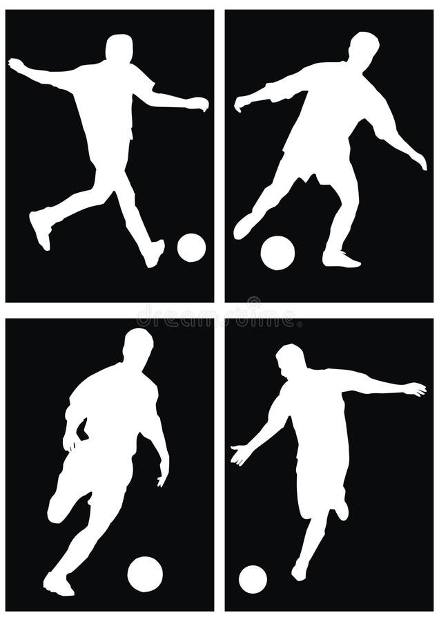 Soccer silhouette