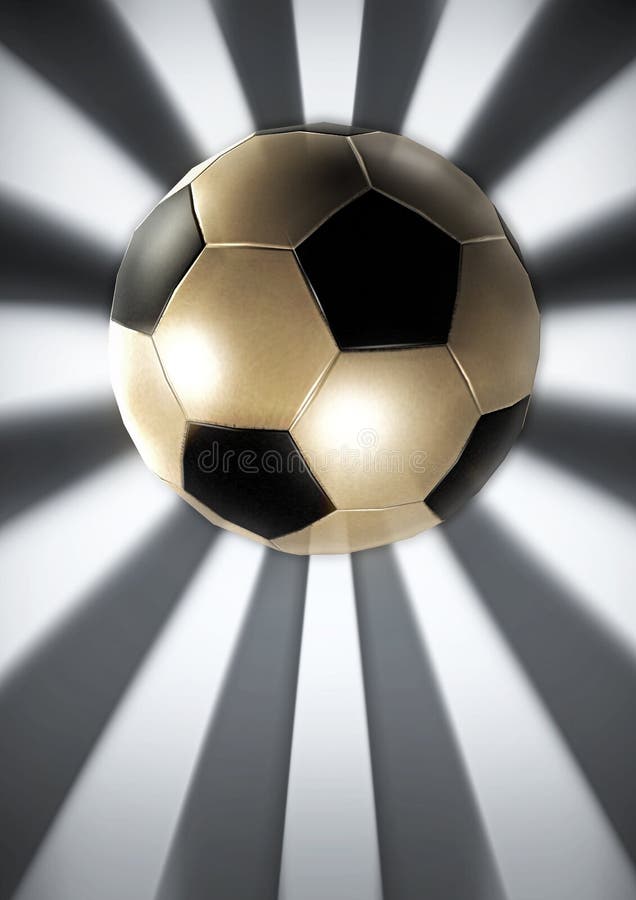 Soccer Ball Zoom Effect Background Stock Illustrations 2 Soccer Ball