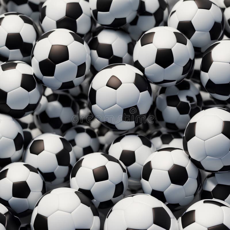 Soccer Themed Sports Background Odder Balls Seq 38 of 42 Stock ...