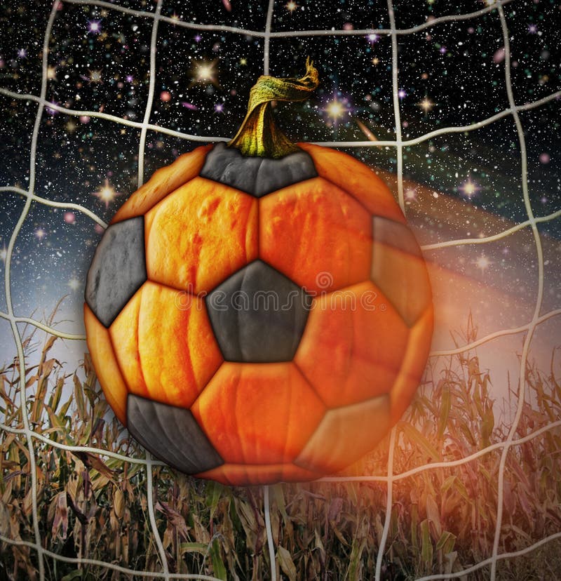 Soccerball Pumpkin