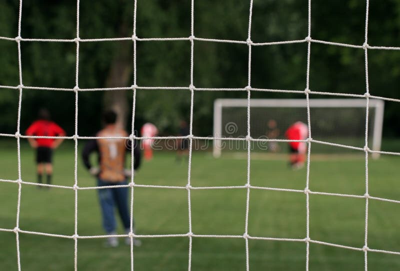 stock image. Image of soccerfield, kick, fight 2718085