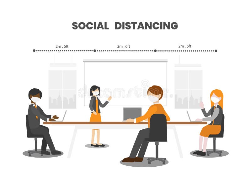 Social distancing conference