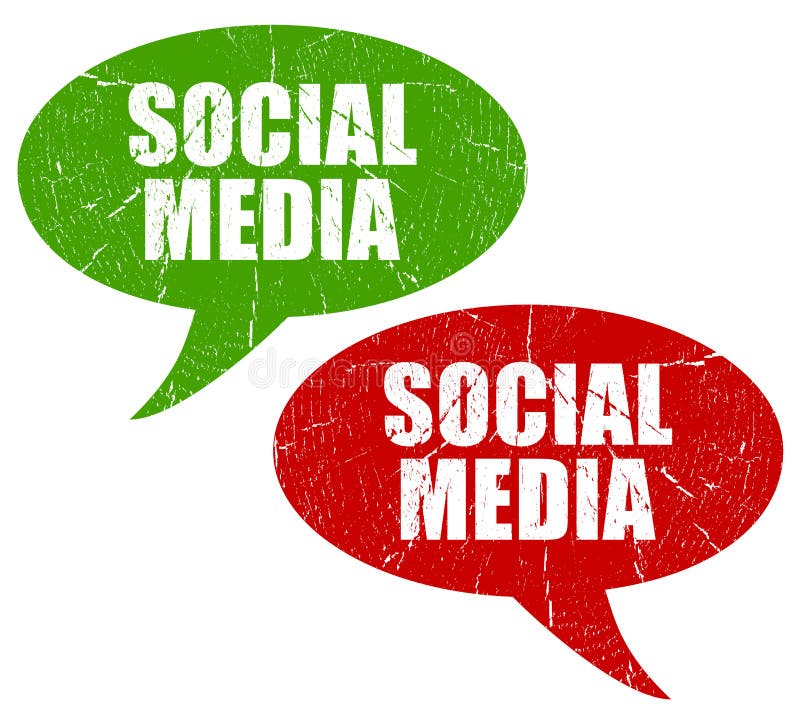 Social media vector illustration